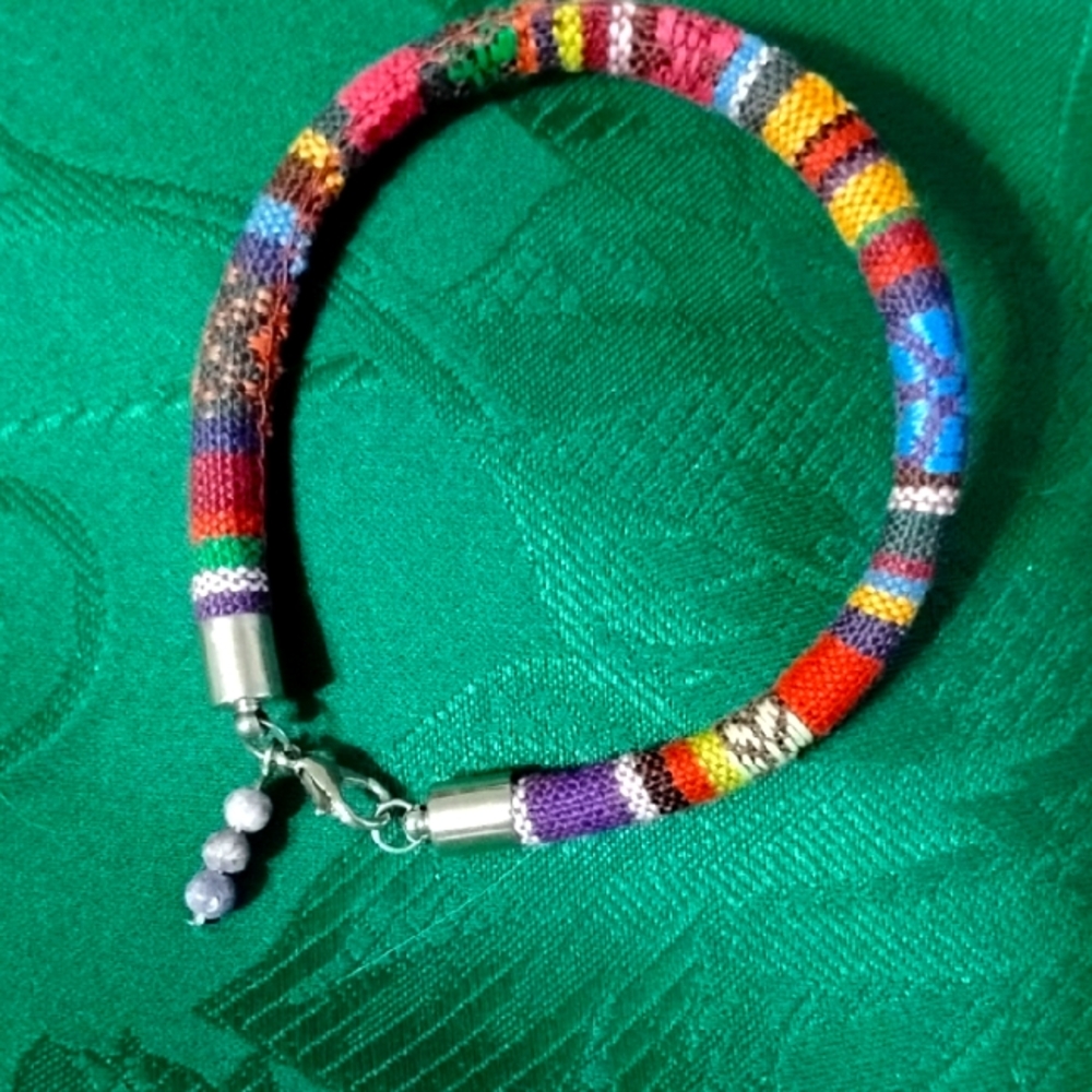 HAND CRAFTED COLORFUL BRACELET
